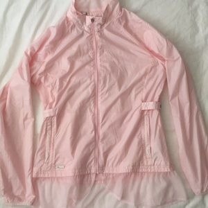 Adidas women’s advance wind jacket pink medium